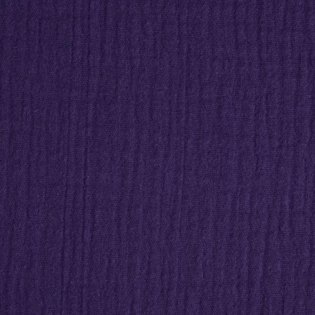 Musselin Double Gauze uni lila